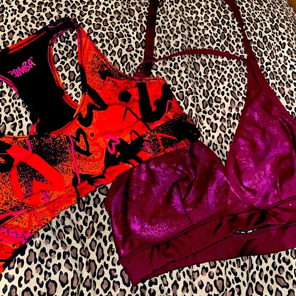 ZUMBA fitness sports bra bundle of 2​